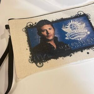 Supernatural Sam Winchester cosmetic bag